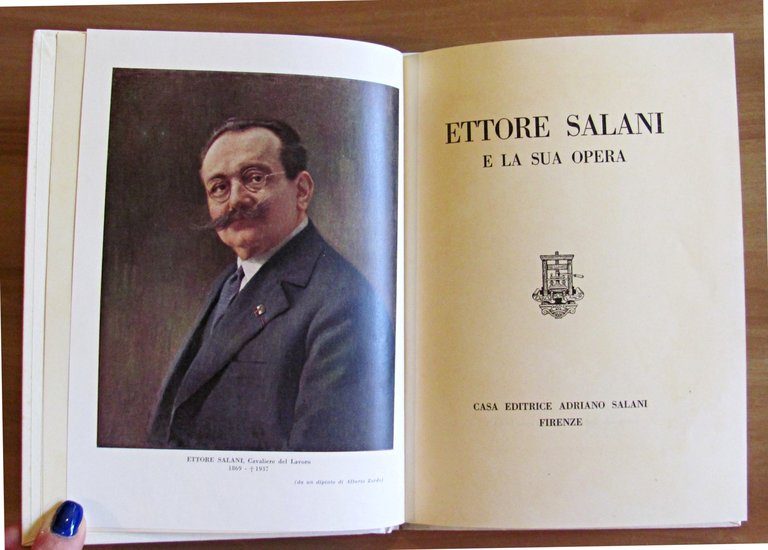 ETTORE SALANI E LA SUA OPERA + LA CASA EDITRICE …