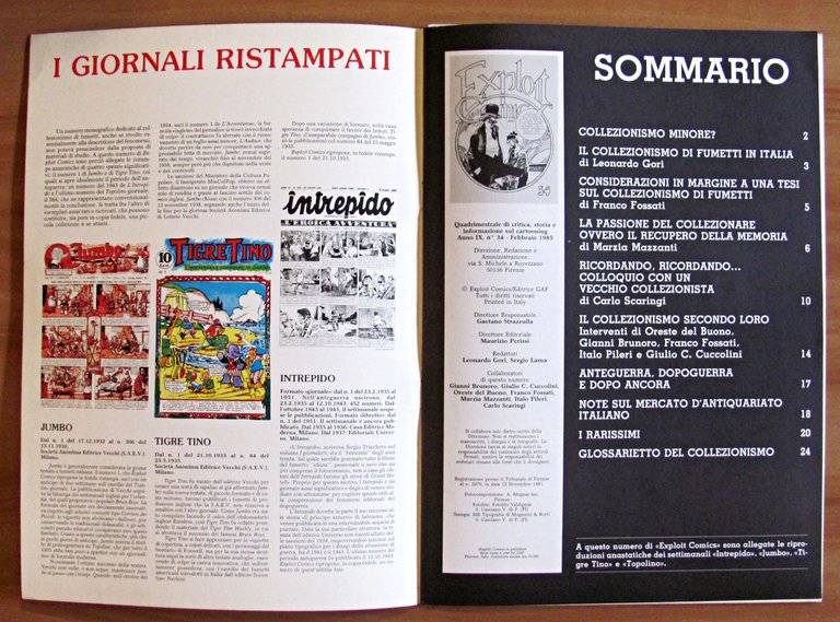 EXPLOIT COMICS - Anno IX N.34 Feb. 1985