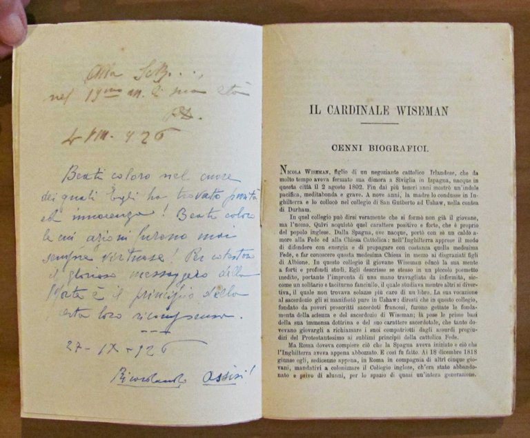 FABIOLA o la Chiesa delle Catacombe, 1924