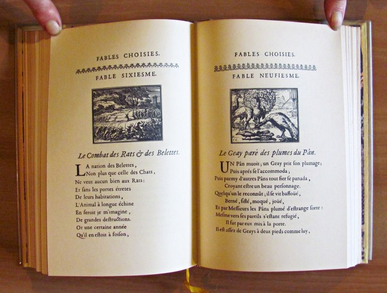 FABLES CHOISIES MISES EN VERS - Ristampa anastatica dell'originale del …