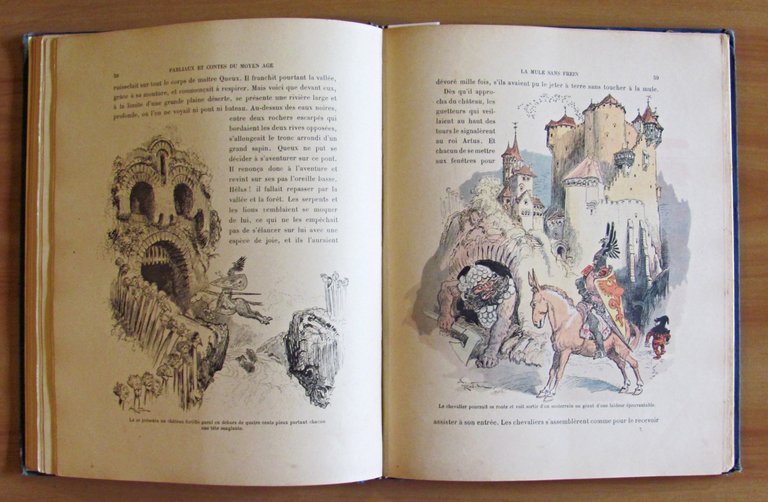 FABLIAUX ET CONTES DU MOYEN AGE, 1926 - ill. ROBIDA
