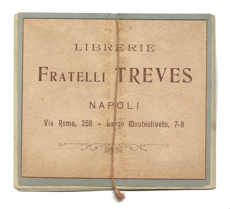 FANTASIA Calendarietto da Barbiere, 1913 - ill RUBINO con PINOCCHIO