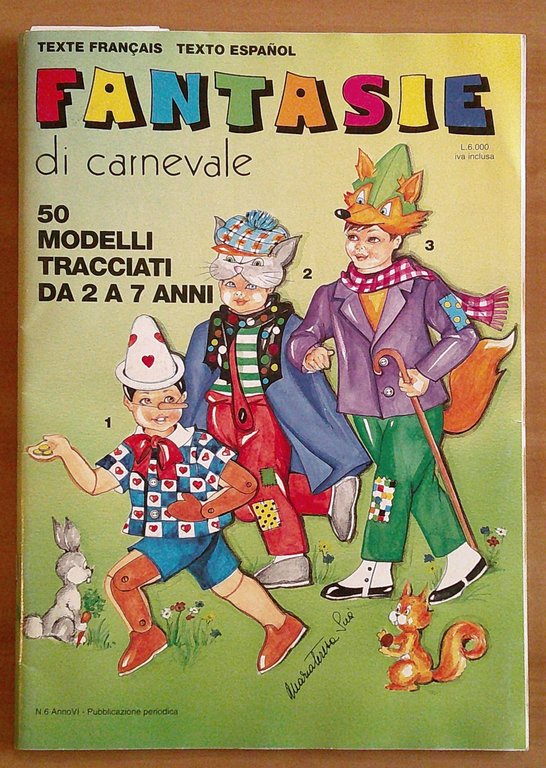 FANTASIE DI CARNEVALE - 50 Modelli tracciati da 2 a …