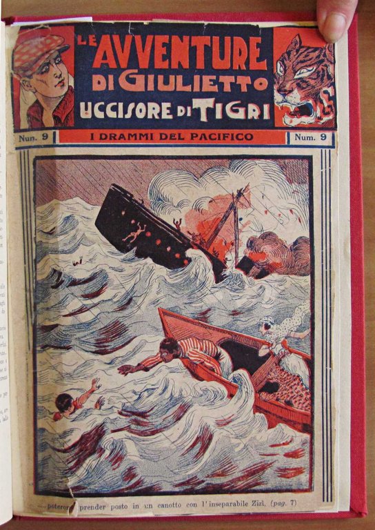 Fascicoli N.1/9 - LE AVVENTURE DI GIULIETTO UCCISORE DI TIGRI, … | Immagine Gallery 7