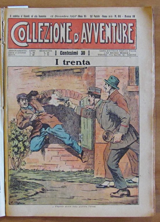 Fascicoli N.59/68, 1927 - COLLEZIONE D'AVVENTURE - I TRENTA | Immagine Gallery 10