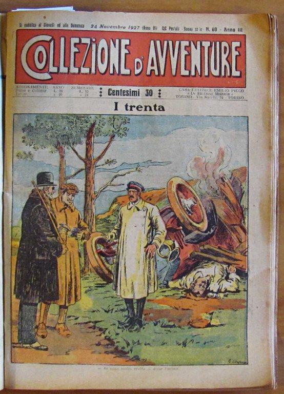 Fascicoli N.59/68, 1927 - COLLEZIONE D'AVVENTURE - I TRENTA | Immagine Gallery 2