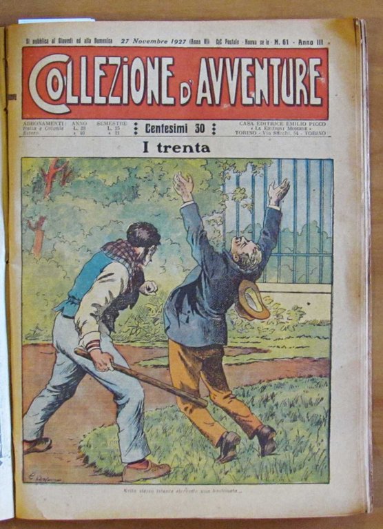 Fascicoli N.59/68, 1927 - COLLEZIONE D'AVVENTURE - I TRENTA | Immagine Gallery 3
