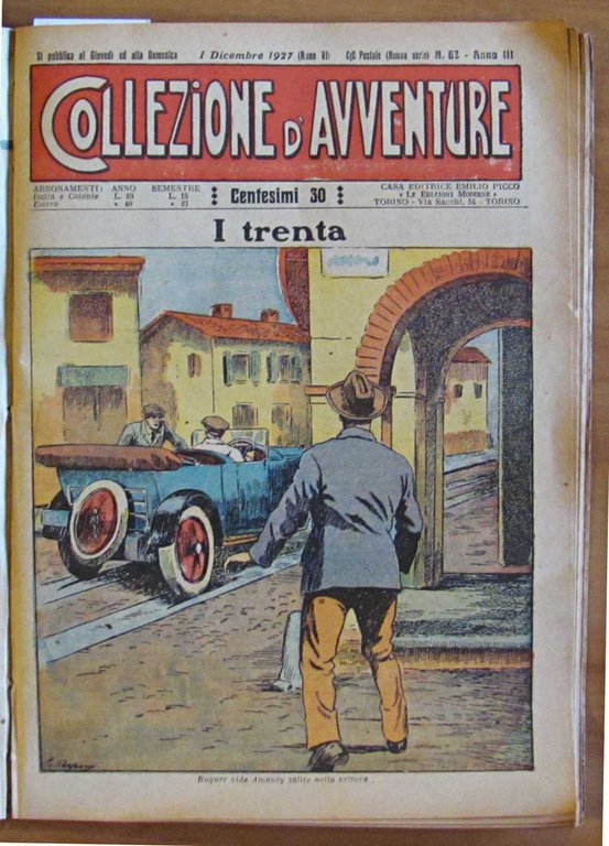 Fascicoli N.59/68, 1927 - COLLEZIONE D'AVVENTURE - I TRENTA | Immagine Gallery 6