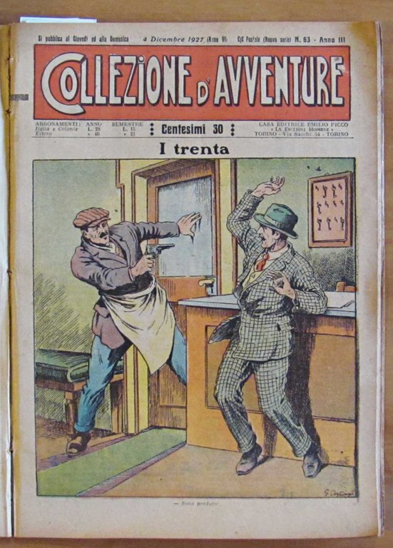 Fascicoli N.59/68, 1927 - COLLEZIONE D'AVVENTURE - I TRENTA | Immagine Gallery 7