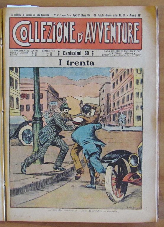 Fascicoli N.59/68, 1927 - COLLEZIONE D'AVVENTURE - I TRENTA | Immagine Gallery 8
