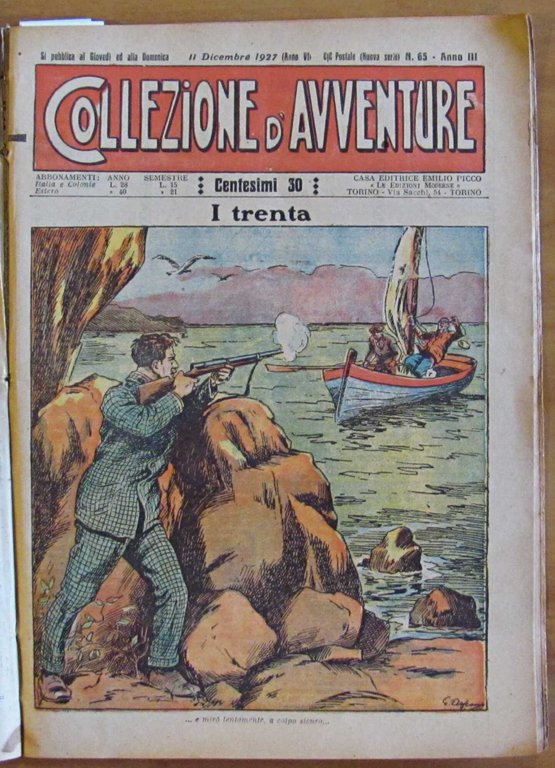Fascicoli N.59/68, 1927 - COLLEZIONE D'AVVENTURE - I TRENTA | Immagine Gallery 9