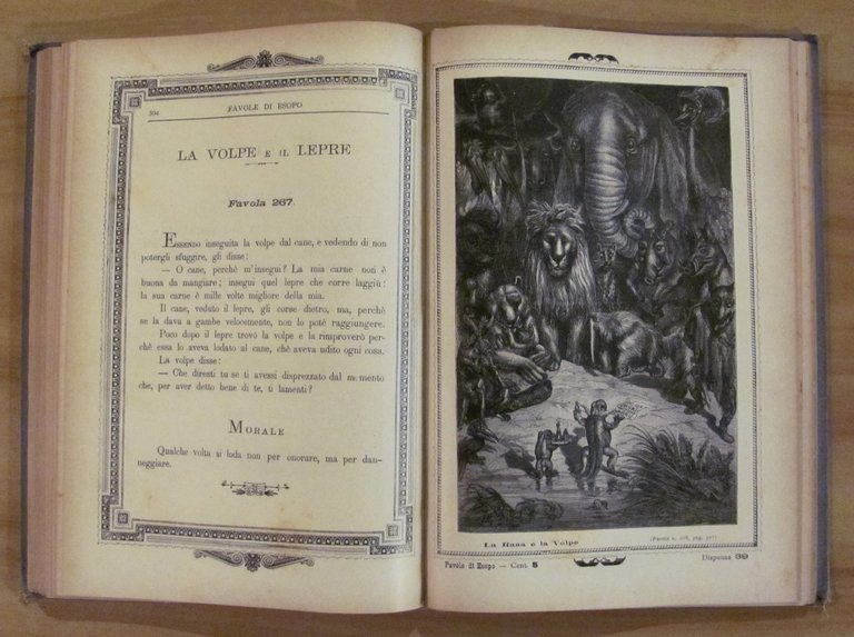 FAVOLE DI ESOPO - 1887 con 160 ill. di GRISET | Immagine Gallery 6