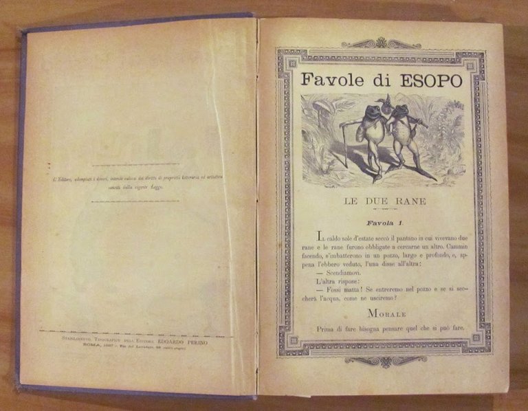 FAVOLE DI ESOPO - 1887 con 160 ill. di GRISET