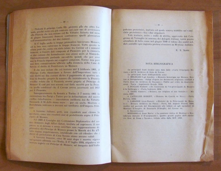 FERT Bollettino dell'Associazione Oriundi Savoiardi e Nizzardi Italiani, 1941
