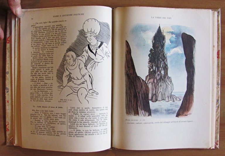 FIABE E LEGGENDE BALTICHE, I ed. 1949 - ill. MARINO