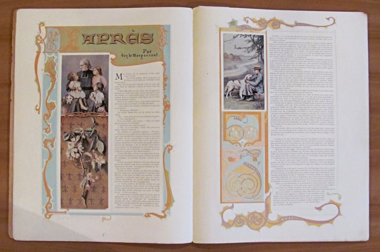 FIGARO ILLUSTRE', 1895 con Pentagrammi, Pubblicità d'epoca e Illustrazioni
