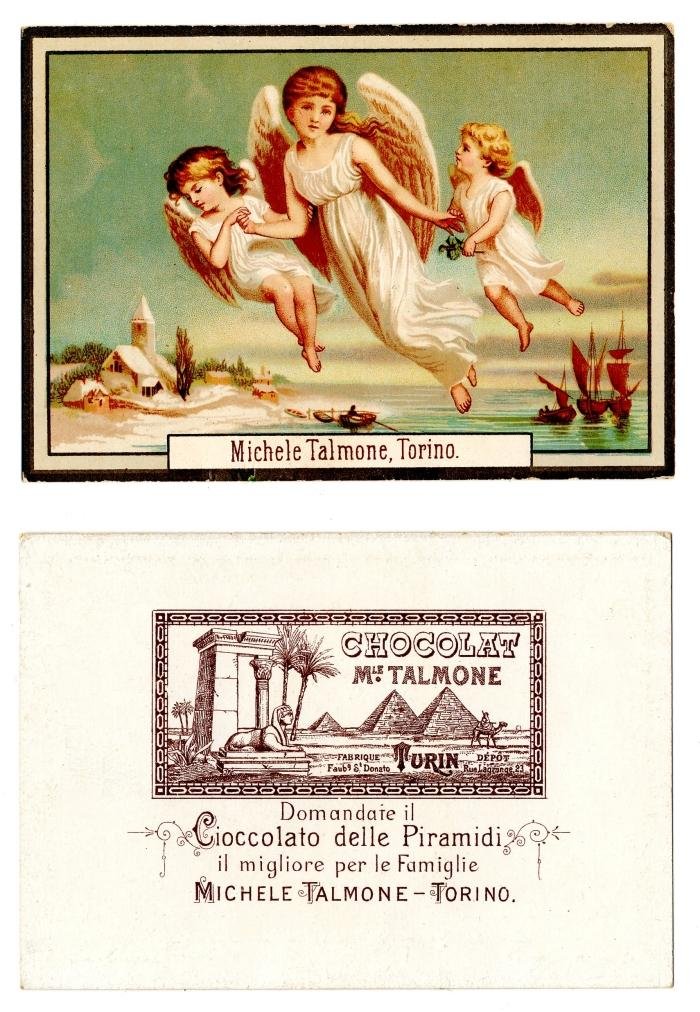 FIGURINA CIOCCOLATO TALMONE - Il Cioccolato delle Piramidi - ANGELI …