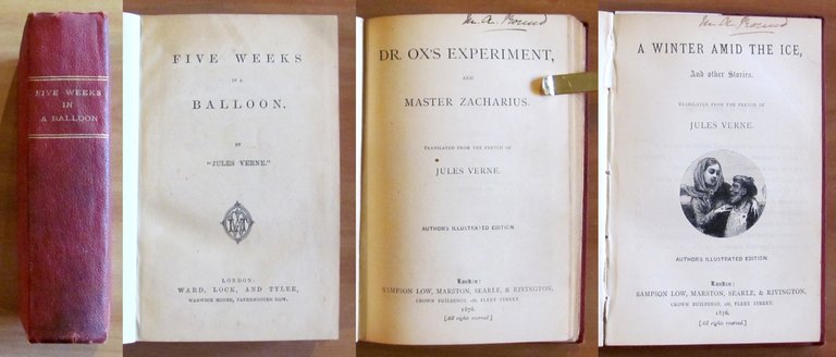 Five Weeks in a Balloon; Dr. Ox's experiment and Master …