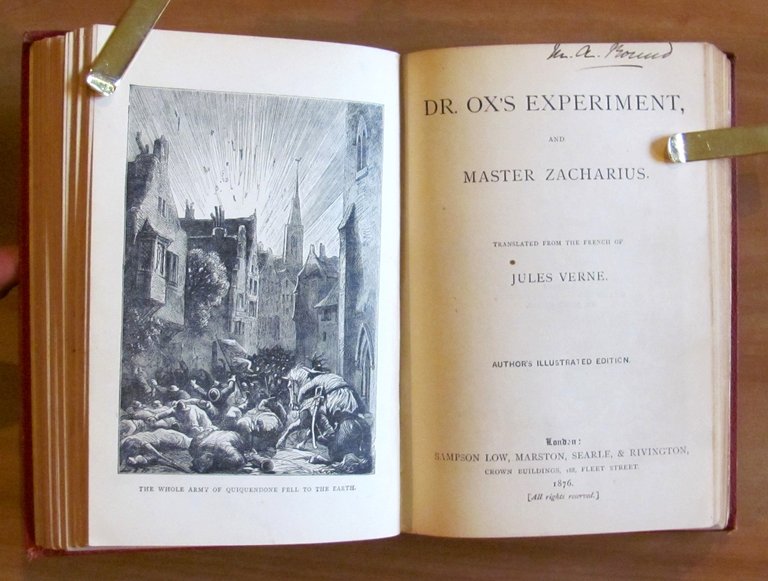 Five Weeks in a Balloon; Dr. Ox's experiment and Master …