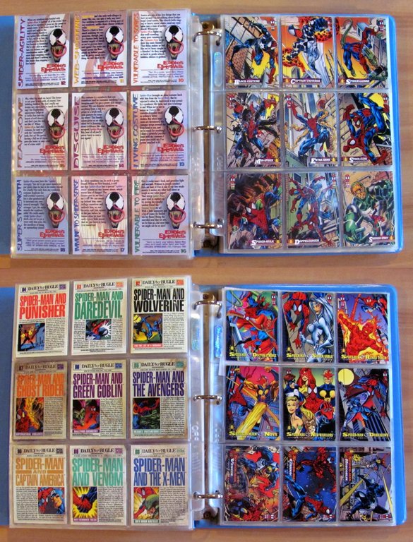 FLEER ULTRA SPIDER-MAN Premiere Edition 1995 - 5 Poster e …