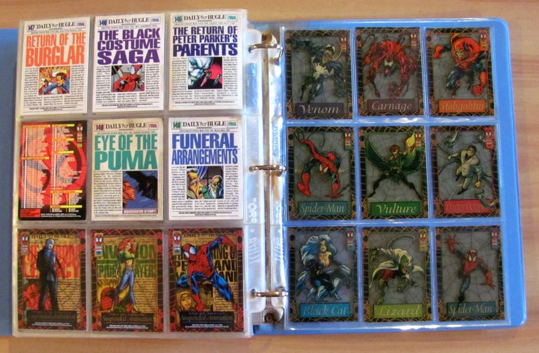 FLEER ULTRA SPIDER-MAN Premiere Edition 1995 - 5 Poster e …