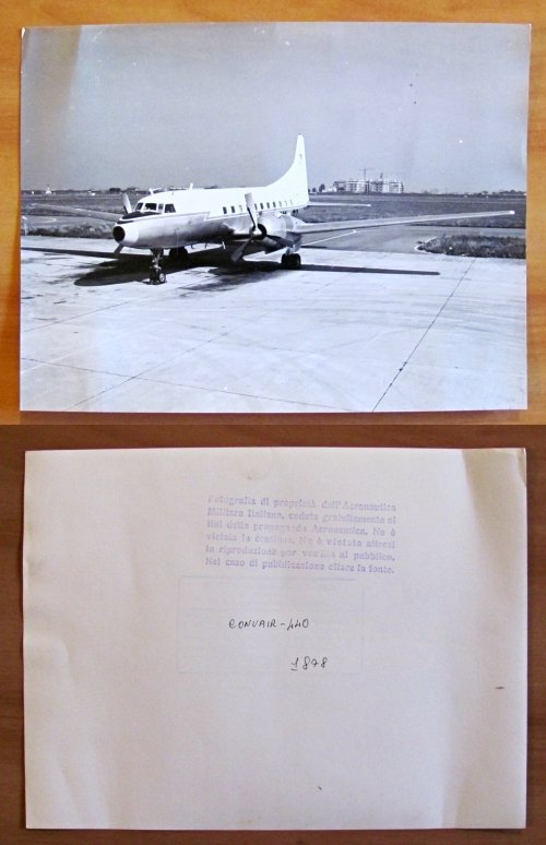 FOTO Archivio AERONAUTICA MILITARE - AEREO CONVAIR 440