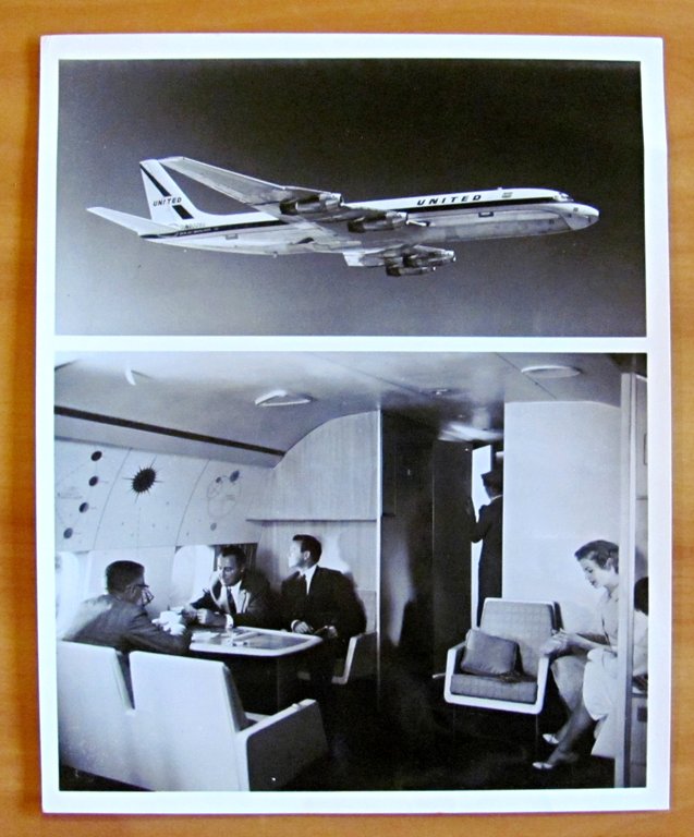 FOTO e descriz. Archivio AEREO DC-8 JET MAINLINER UNITED AIR …