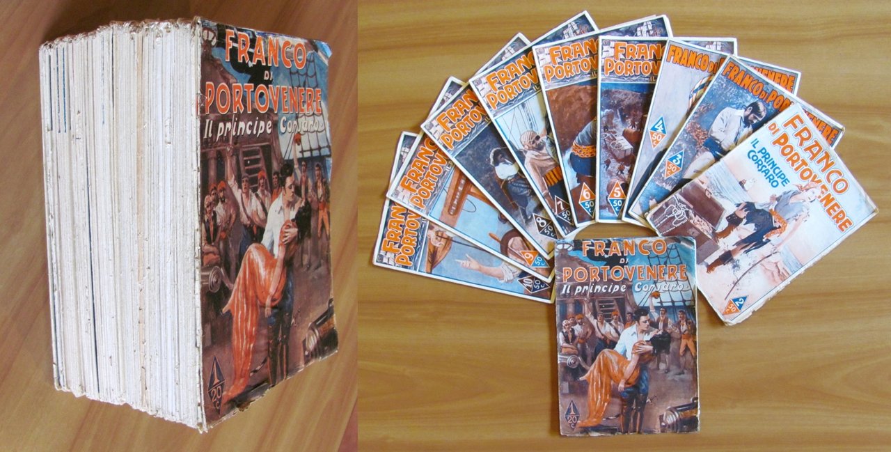 FRANCO DI PORTOVENERE il Principe Corsaro, 1932 - Fasc. 1/90 …