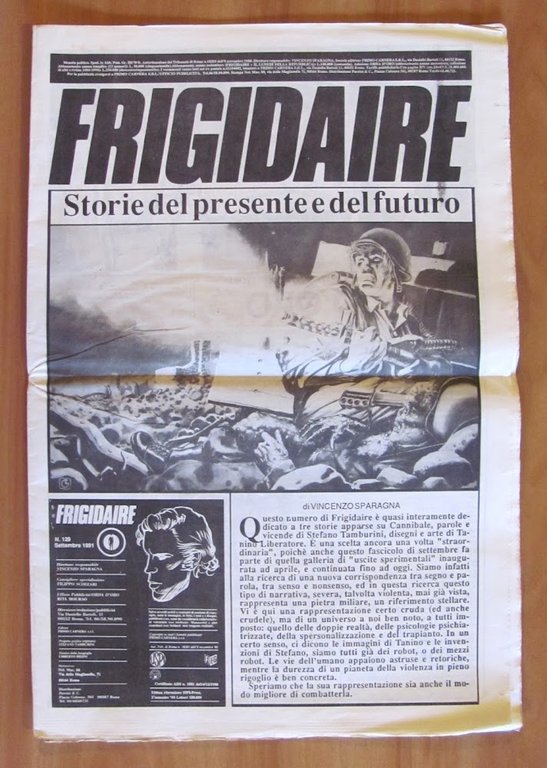 FRIGIDAIRE N.129 del 1991 - SPECIAL COMIC LIBERATORE