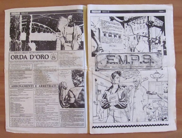 FRIGIDAIRE N.129 del 1991 - SPECIAL COMIC LIBERATORE