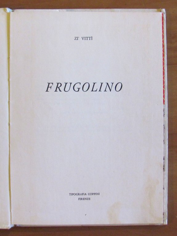 FRUGOLINO, anni '60 - ill. ROSSINI | Immagine Gallery 2