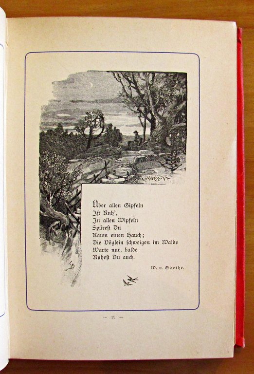 FUER HERZ UND GEIFT - AUSWAHL DEUTSCHER DICHTUNG