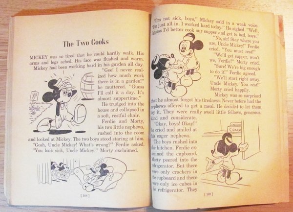 FUNNY STORIES ABOUT DONALD AND MICKEY - Ed. WHITMAN PUBL. …