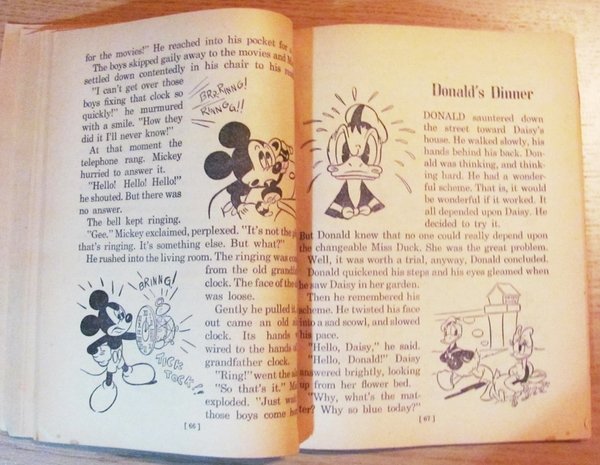 FUNNY STORIES ABOUT DONALD AND MICKEY - Ed. WHITMAN PUBL. …