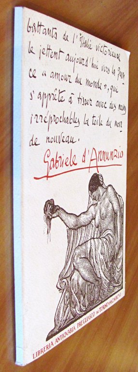 GABRIELE D'ANNUNZIO - Catalogo N.72 - Novembre 1996