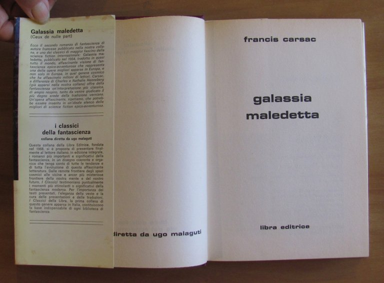 GALASSIA MALEDETTA- Collana Classici Libra N.36, I ed. 1979 | Immagine Gallery 2