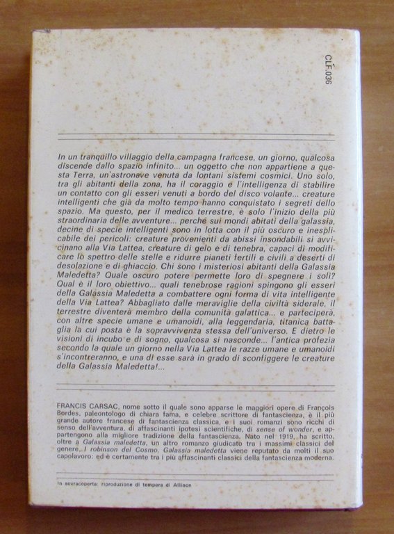 GALASSIA MALEDETTA- Collana Classici Libra N.36, I ed. 1979 | Immagine Gallery 5