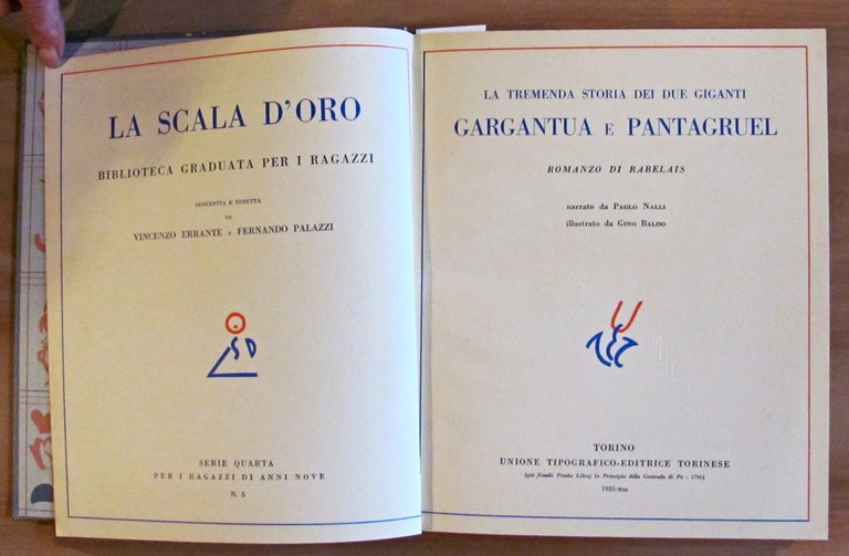 GARGANTUA E PANTAGRUEL - Coll. La Scala d'Oro, I ed. …