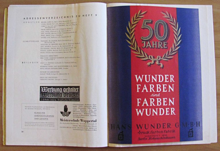 GEBRAUCHSGRAPHIK International Advertising Art N.9 September, 1940 | Immagine Gallery 9