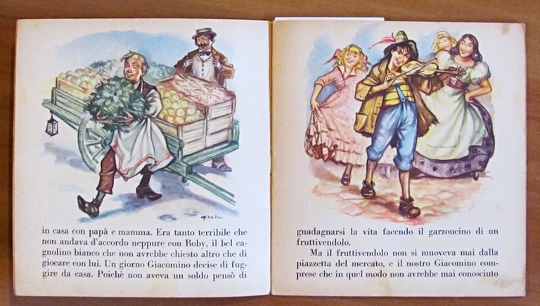 GIACOMINO, FANCIULLO VAGABONDO - Collana Infanzia N.63 - ill. GIZETA