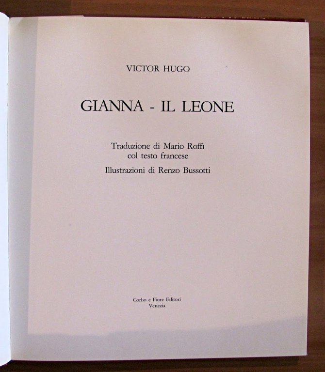 GIANNA IL LEONE - JEANNE LE LION - Testo in …