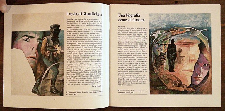 GIANNI DE LUCA Dall'illustrazione al Fumetto, I ed. 1992