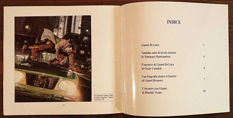 GIANNI DE LUCA Dall'illustrazione al Fumetto, I ed. 1992