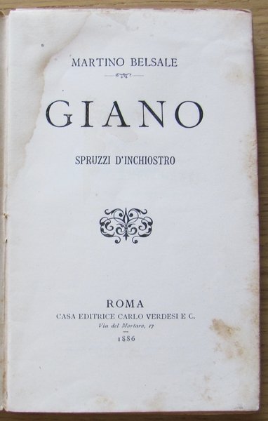 GIANO - TUFFI NELL'AZZURRO - SPRUZZI D'INCHIOSTRO - Raro Libro …