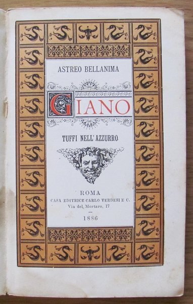 GIANO - TUFFI NELL'AZZURRO - SPRUZZI D'INCHIOSTRO - Raro Libro …