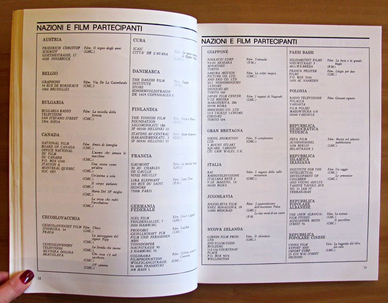GIFFONI FILM FESTIVAL 1984 - 14^ EDIZIONE DEL FESTIVAL INTERNAZIONALE …