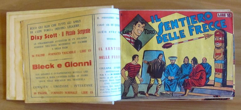 GIM TORO Serie Bianca 1/50 Completa, 1949/50 - Originali - …