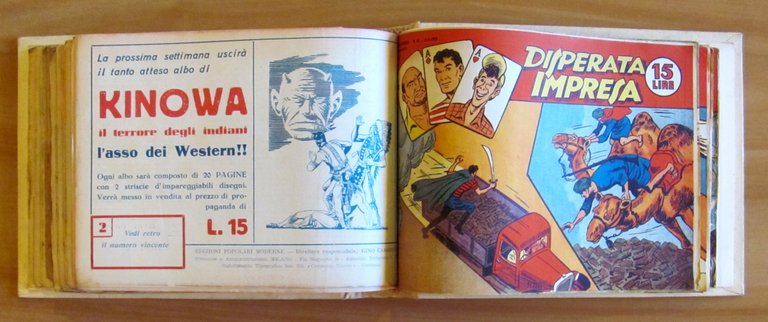 GIM TORO Serie Bianca 1/50 Completa, 1949/50 - Originali - …