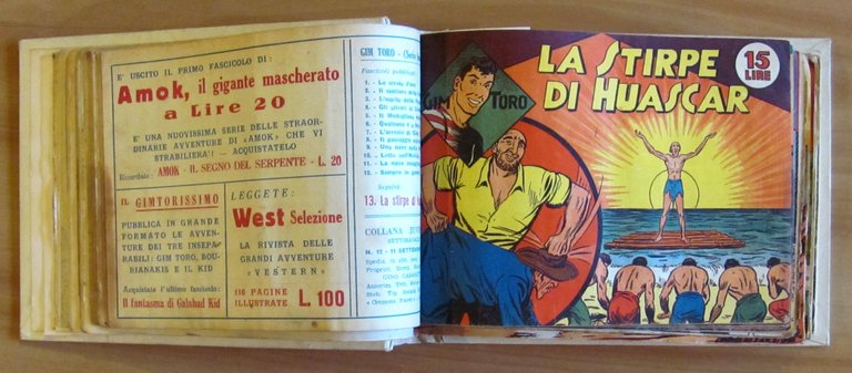 GIM TORO Serie Bianca 1/50 Completa, 1949/50 - Originali - …