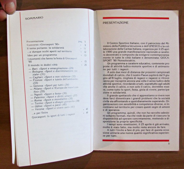 GIOCASPORT '90 - Nonsolocalcio - Suppl. al N.3 Marzo 1990 …